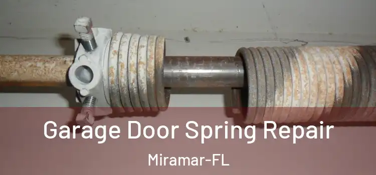  Garage Door Spring Repair Miramar-FL